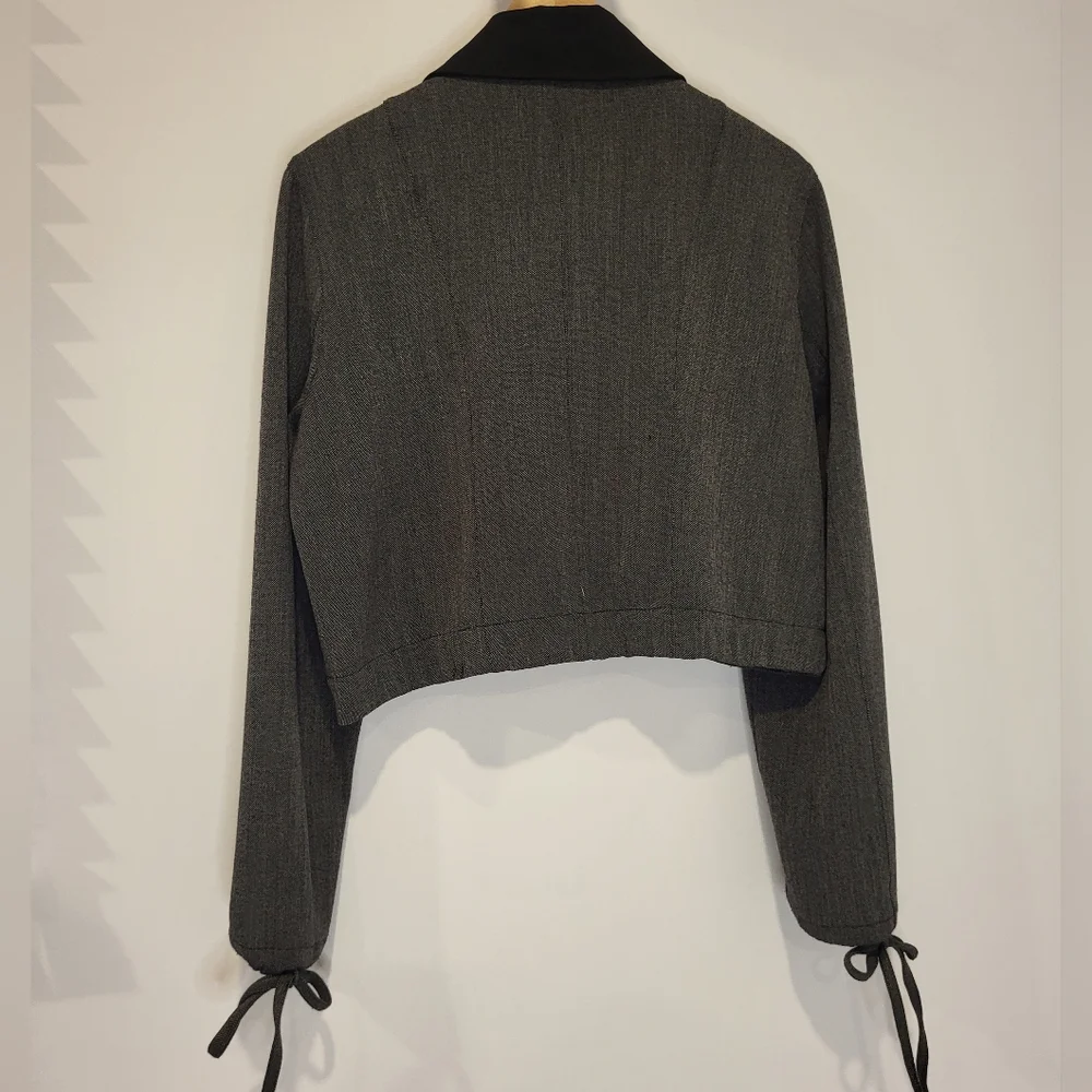 EUC Camela Mè Gray and Black Jacket - Picture 4 of 16